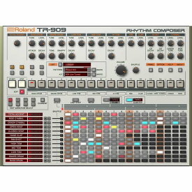 Roland TR-909 Software Rhythm Composer [Lifetime Key] (ローランド)(ソフトシンセ)(オンライン納品)(2時間以内に納品) ソフトウェア音源