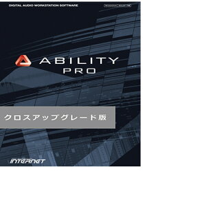 INTERNET ABILITY PRO �N���X�A�b�v�O���[�h��(�I�����C���[�i)(2���Ԉȓ��ɔ[�i) DAW�\�t�g