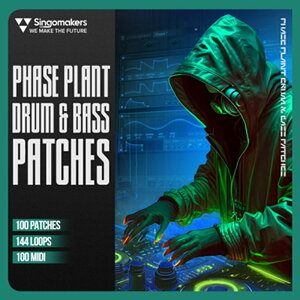 SINGOMAKERS PHASE PLANT DRUM & BASS PATCHES(IC[i)(2Ԉȓɔ[i) vOC\tg