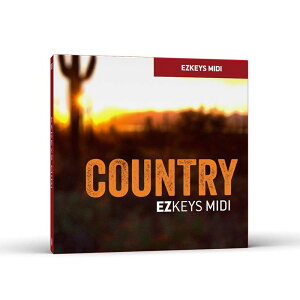 TOONTRACK KEYS MIDI - COUNTRY (gD[gbN)(C[W[L[Y)(IC[i)(2Ԉȓɔ[i) \tgEFA