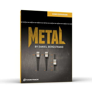 TOONTRACK MIX PACK - METAL (�g�D�[���g���b�N)(EZ MIX 2)(�I�����C���[�i)(2���Ԉȓ��ɔ[�i) �v���O�C���\�t�g