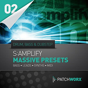 LOOPMASTERS S:AMPLIFY DRUM n BASS&DUBSTEP-NI MASSIVE PRESETS(IC[i)(2Ԉȓɔ[i) vOC\tg