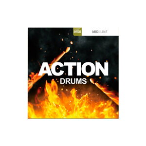 TOONTRACK DRUM MIDI - ACTION DRUMS(IC[i)(2Ԉȓɔ[i) \tgEFA