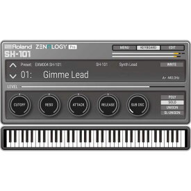 Roland SH-101 Model Expansion [Lifetime Key] (ローランド)(ソフトシンセ)(オンライン納品)(2時間以内に納品) ソフトウェア音源