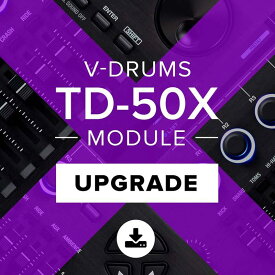 Roland TD50X Upgrade Key(オンライン納品)(2時間以内に納品) プラグインソフト