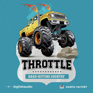 BIG FISH AUDIO yrbOtBbVI[fBIZ[IzTHROTTLE - HARD HITTING COUNTRY(IC[i)(2Ԉȓɔ[i) vOC\tg