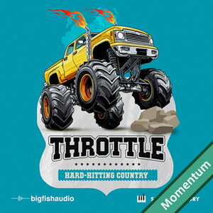 BIG FISH AUDIO yrbOtBbVI[fBIZ[IzTHROTTLE - HARD HITTING COUNTRY(IC[i)(2Ԉȓɔ[i) vOC\tg