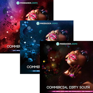 PRODUCER LOOPS COMMERCIAL DIRTY SOUTH BUNDLE VOL.1 - 3(�I�����C���[�i)(2���Ԉȓ��ɔ[�i) �v���O�C���\�t�g