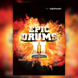 BIG FISH AUDIO EPIC DRUMS II(�I�����C���[�i)(2���Ԉȓ��ɔ[�i) �v���O�C���\�t�g