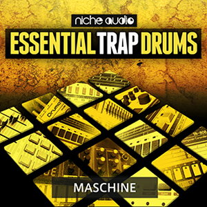 NICHE AUDIO ESSENTIAL TRAP DRUMS - MASCHINE(�I�����C���[�i)(2���Ԉȓ��ɔ[�i) �v���O�C���\�t�g
