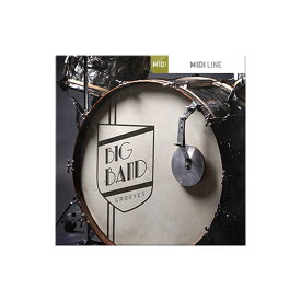 TOONTRACK DRUM MIDI - BIG BAND GROOVES(オンライン納品)(2時間以内に納品) ソフトウェア音源