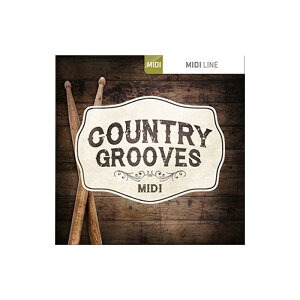 TOONTRACK DRUM MIDI - COUNTRY GROOVES(IC[i)(2Ԉȓɔ[i) \tgEFA