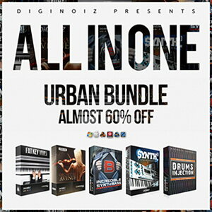 DIGINOIZ ALL IN ONE 1 - URBAN BUNDLE(�I�����C���[�i)(2���Ԉȓ��ɔ[�i) �v���O�C���\�t�g