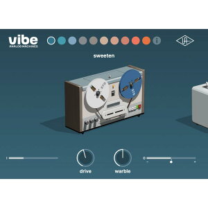 Universal Audio Vibe Analog Machines (�A�i���O����)(�e�[�v)(�e�[�v�e�N�X�`���[)(�I�����C���[�i)(2���Ԉȓ��ɔ[�i) DAW�\�t�g