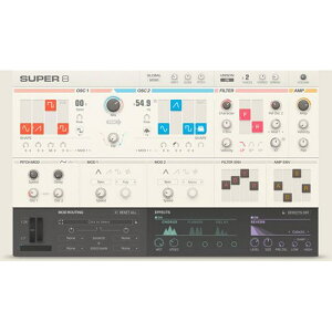 Native Instruments Super 8 (�I�����C���[�i)(2���Ԉȓ��ɔ[�i) �\�t�g�E�F�A����