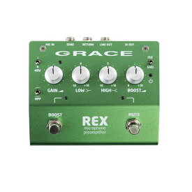 REX(マイクプリアンプペダル) GRACE design レコーディング アウトボード