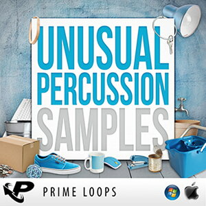 PRIME LOOPS UNUSUAL PERCUSION SAMPLES(オンライン納品)(2時間以内に納品) プラグインソフト