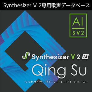�������AHS Synthesizer V 2 AI Qing Su (�`���E�X�[)(�����{�[�J��)(������)(�I�����C���[�i)(2���Ԉȓ��ɔ[�i) �\�t�g�E�F�A����