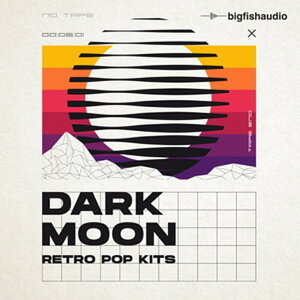 BIG FISH AUDIO yrbOtBbVI[fBIZ[IzDARK MOON - RETRO POP KITS(IC[i)(2Ԉȓɔ[i) vOC\tg