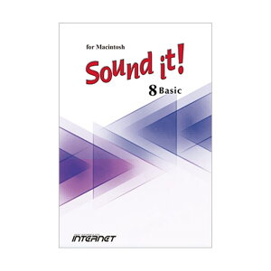 INTERNET Sound it! 8 Basic for Macintosh(�I�����C���[�i)(2���Ԉȓ��ɔ[�i) DAW�\�t�g