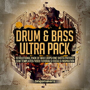 SINGOMAKERS DRUM & BASS ULTRA PACK(�I�����C���[�i)(2���Ԉȓ��ɔ[�i) �v���O�C���\�t�g