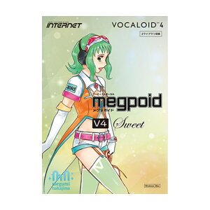 INTERNET VOCALOID4 Library Megpoid V4 Sweet(IC[i)(2Ԉȓɔ[i) \tgEFA