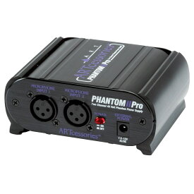 Phantom II Pro（2CH 48Vファントムパワー供給機） 【国内正規品】 ART レコーディング マイクアクセサリ