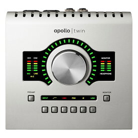 Apollo Twin USB Heritage Edition【期間限定Apollo デスクトップ・プロデューサー・プロモーション】 Universal Audio DTM オーディオインターフェイス