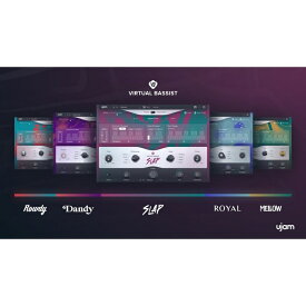 UJAM Virtual Bassist Bundle(オンライン納品)(2時間以内に納品) ソフトウェア音源