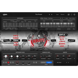 【 Golden Group Buy！(～5/7)】Virtual Drummer BRUTE(オンライン納品)(代引不可) UJAM DTM ソフトウェア音源