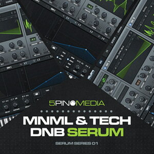 5PIN MEDIA MNML & TECH DNB SERUM(�I�����C���[�i)(2���Ԉȓ��ɔ[�i) �v���O�C���\�t�g