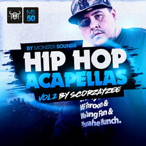 MONSTER SOUNDS SCORZAYZEE - HIP HOP ACAPELLAS 2(IC[i)(2Ԉȓɔ[i) vOC\tg