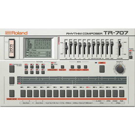 Roland TR-707 Software Rhythm Composer [Lifetime Key] (ローランド)(ソフトシンセ)(オンライン納品)(2時間以内に納品) ソフトウェア音源