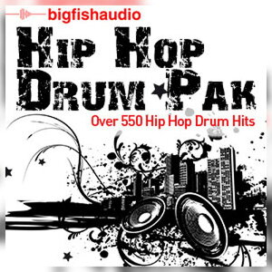 BIG FISH AUDIO yrbOtBbVI[fBIZ[IzHIP HOP DRUM PAK(IC[i)(2Ԉȓɔ[i) vOC\tg