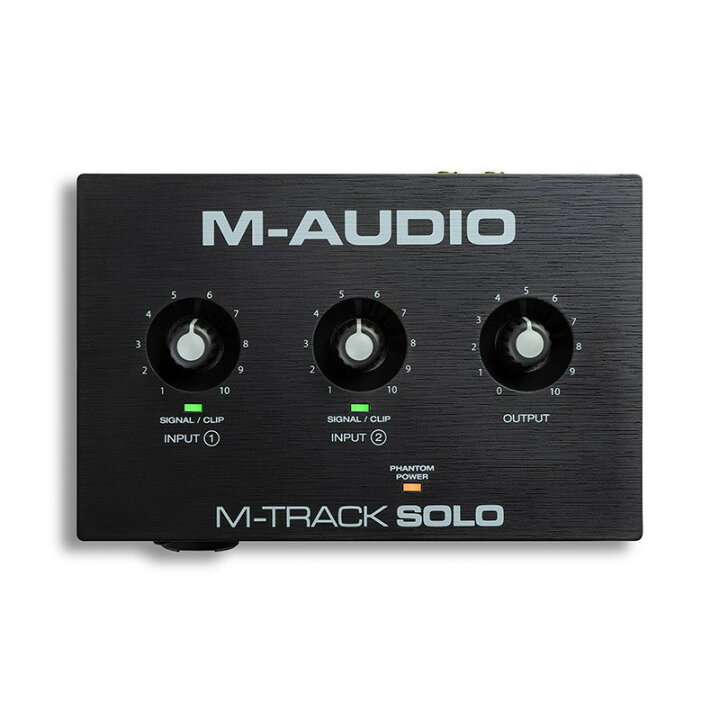 楽天市場】M-Track Solo （USBオーディオインターフェース） M-AUDIO 