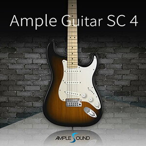 AMPLE SOUND AMPLE GUITAR SC 4 (アンプルサウンド)(アンプルギター)(オンライン納品)(2時間以内に納品) ソフトウェア音源