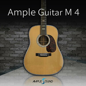 AMPLE SOUND AMPLE GUITAR M 4 (アンプルサウンド)(アンプルギター)(オンライン納品)(2時間以内に納品) ソフトウェア音源