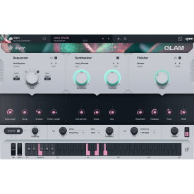 UJAM Usynth GLAM (ユージャム)(ユーシンセ)(オンライン納品)(2時間以内に納品) ソフトウェア音源