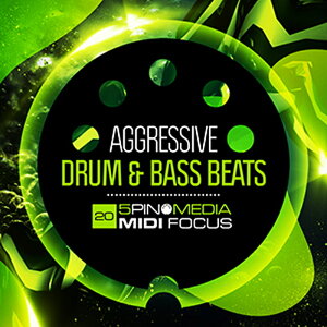 5PIN MEDIA MIDI FOCUS - AGGRESSIVE DRUM & BASS BEATS(�I�����C���[�i)(2���Ԉȓ��ɔ[�i) �v���O�C���\�t�g