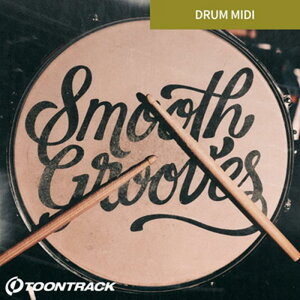 TOONTRACK �y�g�D�[���g���b�N�h�����n�X�[�p�[�Z�[���I�zDrum MIDI - Smooth Grooves (�h����MIDI�p�b�N)(�E�G�X�g�E�R�[�X�g)(���b�N)(�t�@���N)(�I�����C���[�i)(2���Ԉȓ��ɔ[�i) �v���O�C���\�t�g
