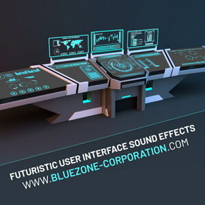 BLUEZONE FUTURISTIC USER INTERFACE SOUND EFFECTS(IC[i)(2Ԉȓɔ[i) vOC\tg