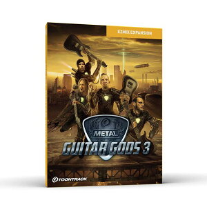TOONTRACK MIX PACK - METAL GUITAR GODS 3 (�g�D�[���g���b�N)(EZ MIX 2)(�I�����C���[�i)(2���Ԉȓ��ɔ[�i) �v���O�C���\�t�g