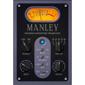 Universal Audio �yUAD Half Yearly Sale�I�zManley Tube Preamp (���j�o�[�T���I�[�f�B�I)(UAD�v���O�C��)(�I�����C���[�i)(2���Ԉȓ��ɔ[�i) �v���O�C���\�t�g