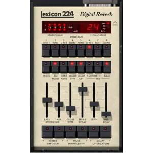 Universal Audio �yUAD Half Yearly Sale�I�zLexicon 224 Digital Reverb (���j�o�[�T���I�[�f�B�I)(UAD�v���O�C��)(�I�����C���[�i)(2���Ԉȓ��ɔ[�i) �v���O�C���\�t�g