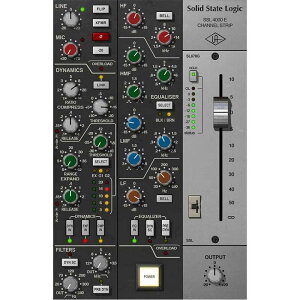 Universal Audio �yUAD New Year Sale�I�zSSL 4000 E Channel Strip (���j�o�[�T���I�[�f�B�I)(UAD�v���O�C��)(�I�����C���[�i)(2���Ԉȓ��ɔ[�i) �v���O�C���\�t�g