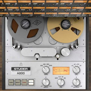 Universal Audio Studer A800 Tape Recorder (���j�o�[�T���I�[�f�B�I)(UAD�v���O�C��)(�I�����C���[�i)(2���Ԉȓ��ɔ[�i) DAW�\�t�g
