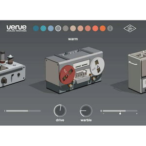 Universal Audio Verve Analog Machines (jo[TI[fBI)(UADvOC)(IC[i)(2Ԉȓɔ[i) DAW\tg