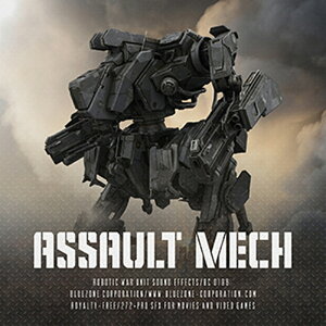 BLUEZONE ASSAULT MECH - ROBOTIC WAR UNIT SE(IC[i)(2Ԉȓɔ[i) vOC\tg
