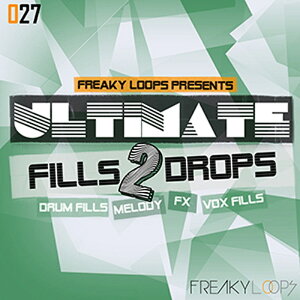 FREAKY LOOPS ULTIMATE FILLS & DROPS 2(オンライン納品)(2時間以内に納品) プラグインソフト