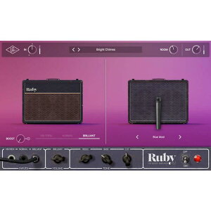Universal Audio �yUAD New Year Sale�I�zUAD Ruby '63 Top Boost Amp (���j�o�[�T���I�[�f�B�I)(UAD�v���O�C��)(�I�����C���[�i)(2���Ԉȓ��ɔ[�i) �v���O�C���\�t�g